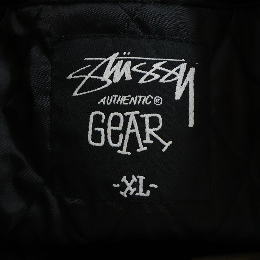 STUSSY(ステューシー) CLASSIC VARSITY クラシック バーシティ ジャケット スタジャン ブラック