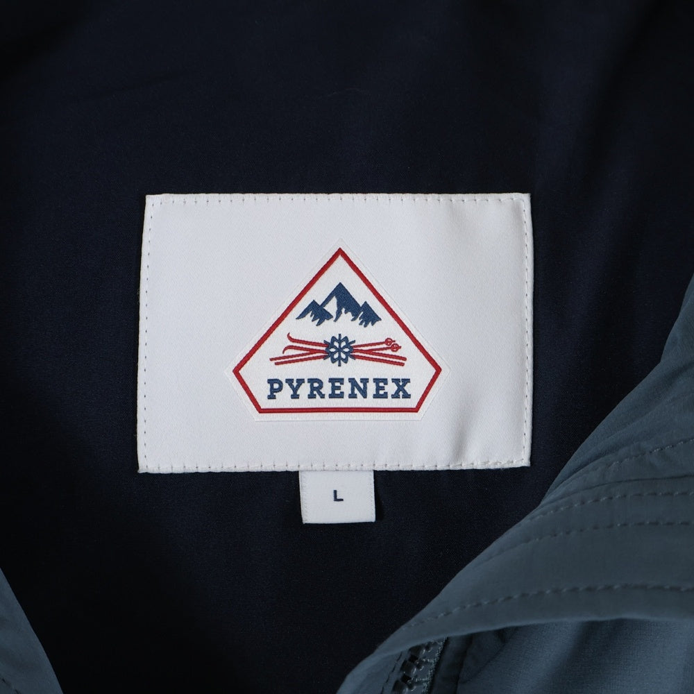 PYRENEX(ピレネックス) SPUTNIK MINI VEST スプートニック 胸ロゴデザイン ミニダウンベスト ネイビー CFU392200002