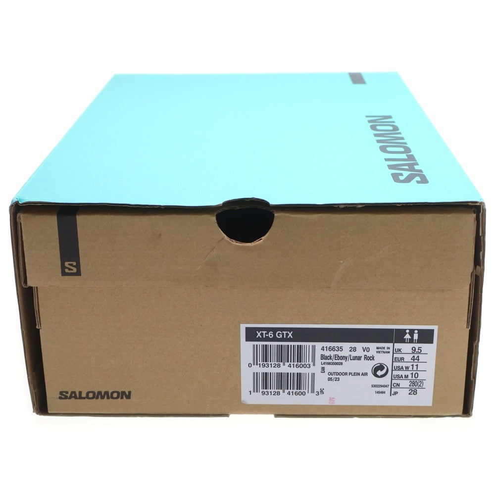SALOMON(サロモン) XT-6 GTX ゴアテックス ローカットスニーカー ブラック US10/28cm 416635