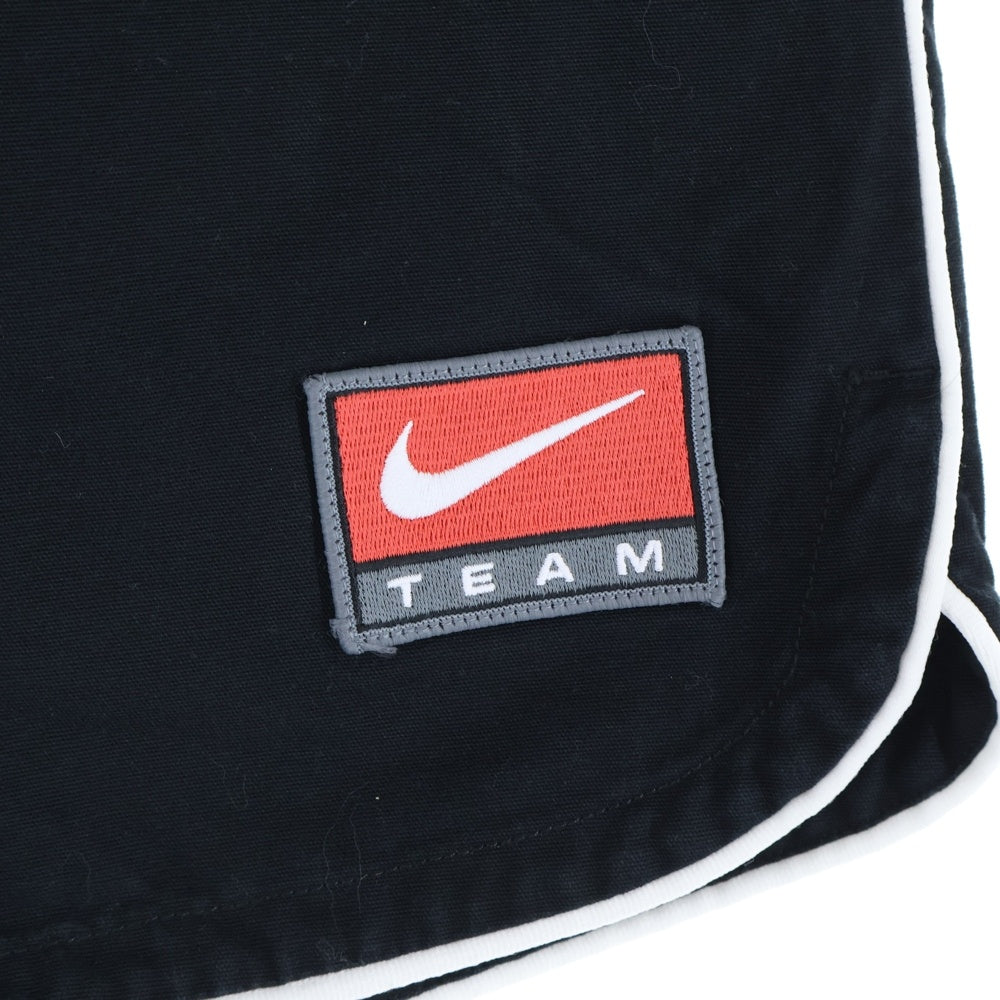 NIKE(ナイキ) AS M NSW TREND SHORT トレンドショーツ ロゴワッペン刺繍 コットンハーフパンツ ブラック FB7266-010