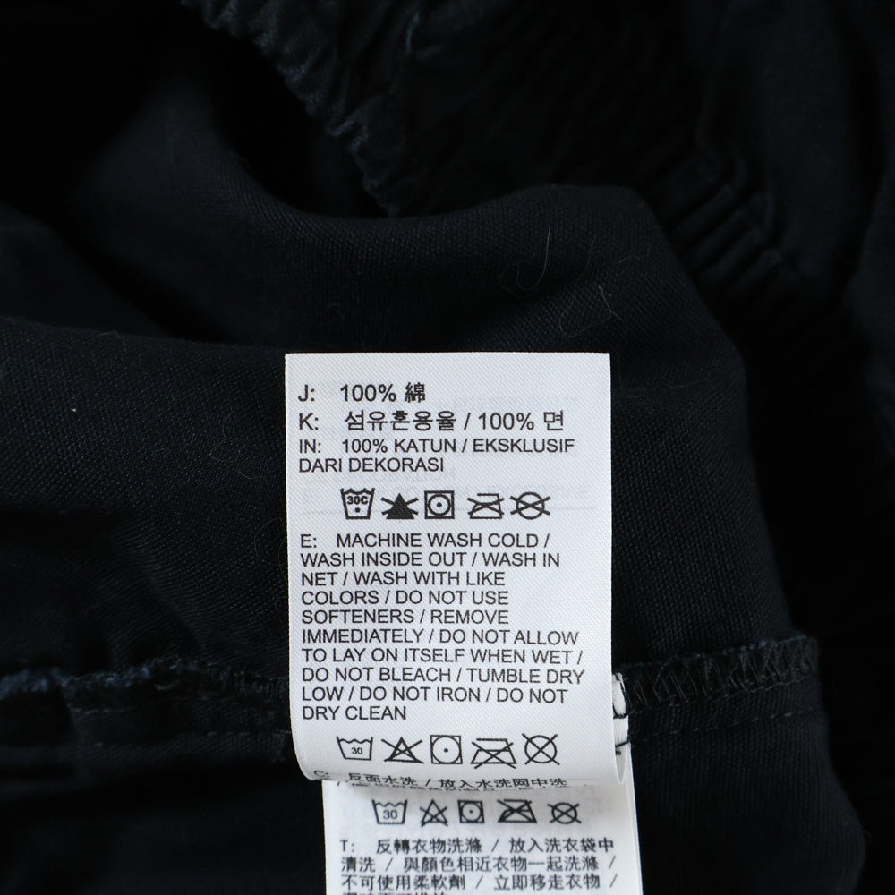 NIKE(ナイキ) AS M NSW TREND SHORT トレンドショーツ ロゴワッペン刺繍 コットンハーフパンツ ブラック FB7266-010