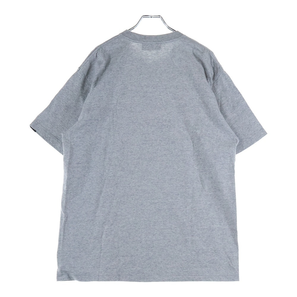 WIND AND SEA(ウィンダンシー) SAY CHEESEA TEE フロントマウス刺繍Tシャツ 半袖クルーネックカットソー グレー WDS-CS-351
