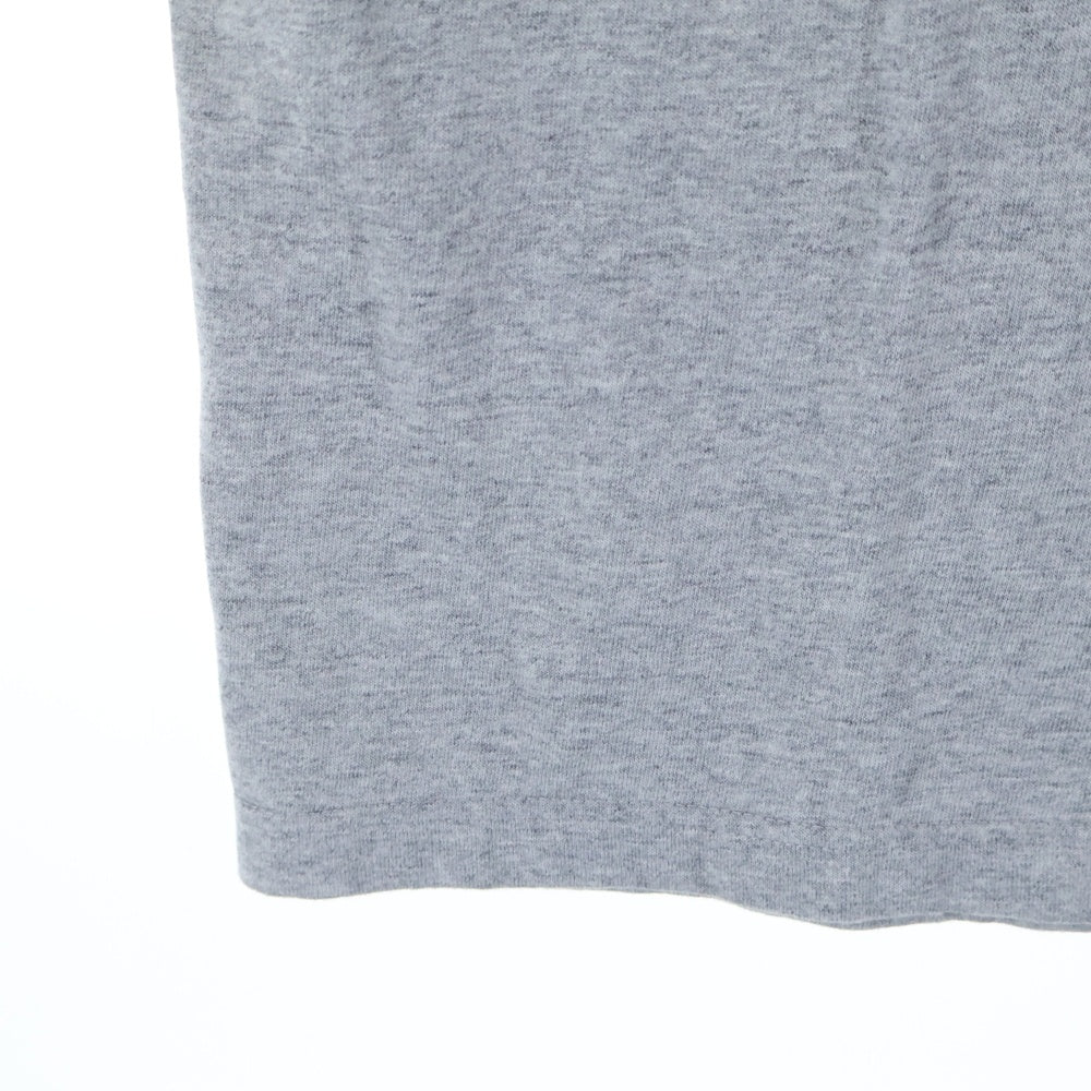 WIND AND SEA(ウィンダンシー) SAY CHEESEA TEE フロントマウス刺繍Tシャツ 半袖クルーネックカットソー グレー WDS-CS-351