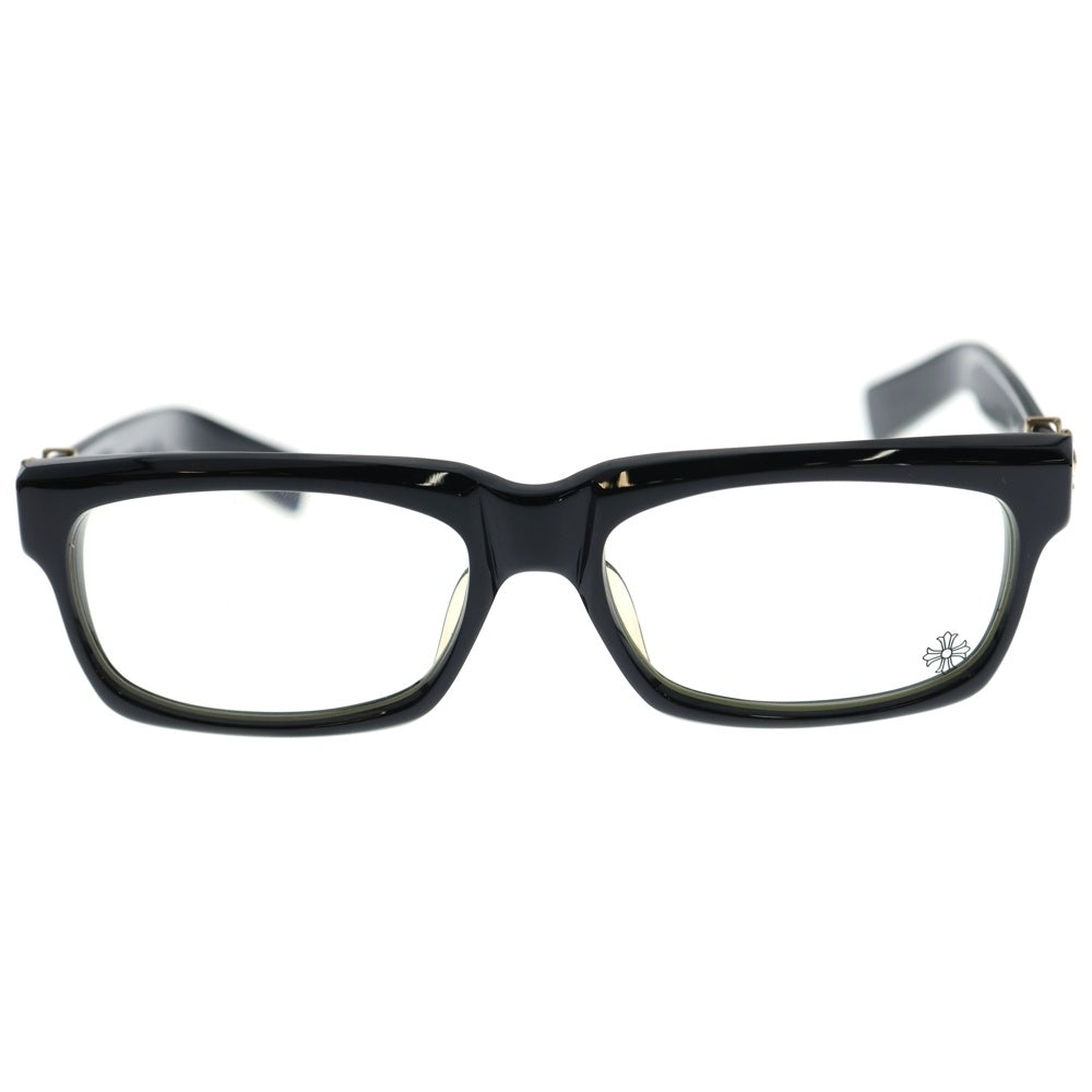 CHROME HEARTS(クロムハーツ) SPLAT-A BSフレアテンプル アイウェア サングラス メガネ 眼鏡 ブラック/ゴールド