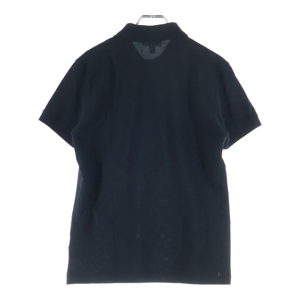 LACOSTE(ラコステ) フロント刺繍 ショートスリーブ 半袖ポロシャツ ブラック PH7937L