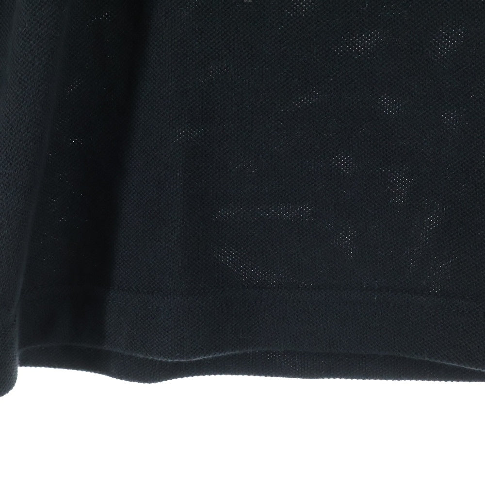 LACOSTE(ラコステ) フロント刺繍 ショートスリーブ 半袖ポロシャツ ブラック PH7937L