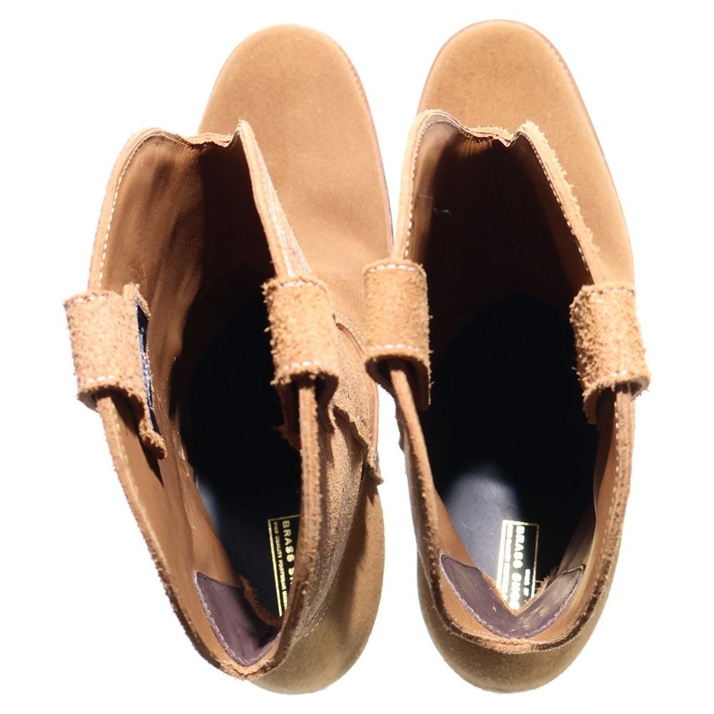 CLINCH(クリンチ) ×TATTOO STUDIO YAMADA COWBOY BOOTS CUTLASS タトゥー スタジオ ヤマダ カウボーイ カトラス ウエスタンロングブーツ ブラウン