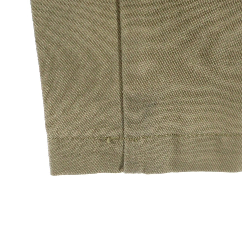 n(n) by NUMBER (N)INE(エヌエヌバイナンバーナイン) ×Dickies ディッキーズ ステッチデザイン ストレートワークパンツ ベージュ