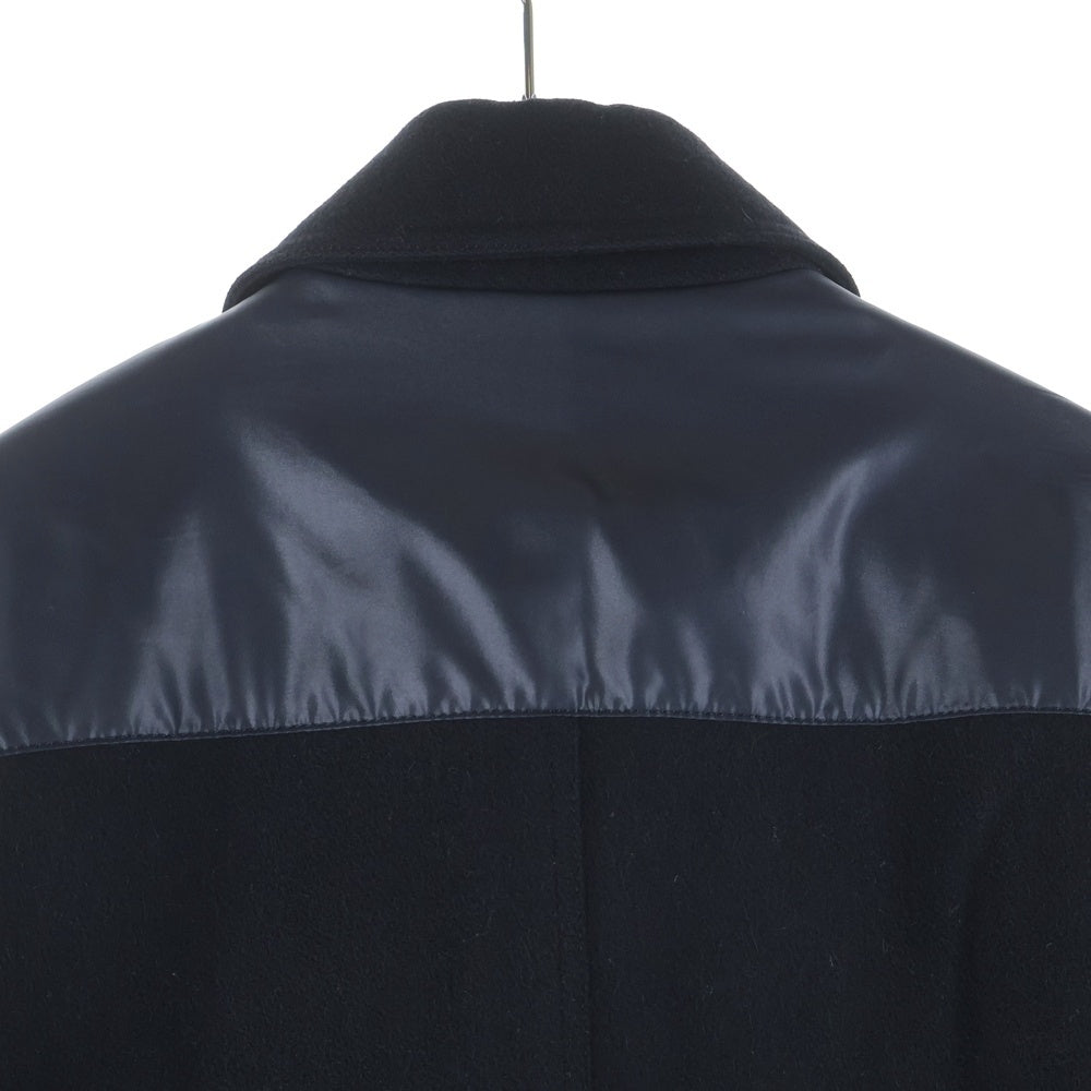 NEIGHBORHOOD(ネイバーフッド) 07AW ×FRAGMENT DESIGN FR.PEA/M-COAT フラグメント ジップアップPコート ブラック SPFR-JK-01