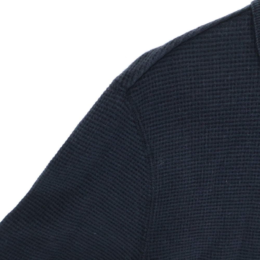 NEIGHBORHOOD(ネイバーフッド) 17AW A-WAFFLE/C-CREW.LS ワッフルTシャツ 長袖クルーネックカットソー ブラック 172TPNH-CSM01