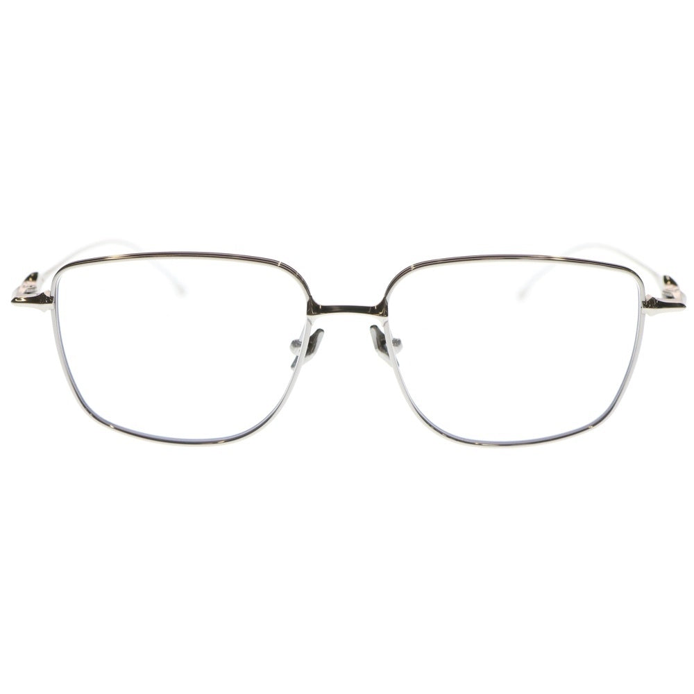 GENTLE MONSTER(ジェントルモンスター) ACADEMYA 02 アカデミア02 スクエアシェイプ メタルフレームメガネ アイウェア サングラス シルバー レディース