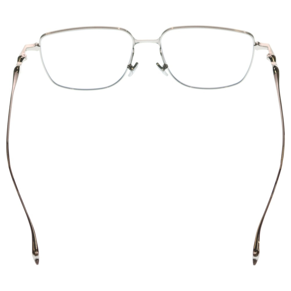 GENTLE MONSTER(ジェントルモンスター) ACADEMYA 02 アカデミア02 スクエアシェイプ メタルフレームメガネ アイウェア サングラス シルバー レディース