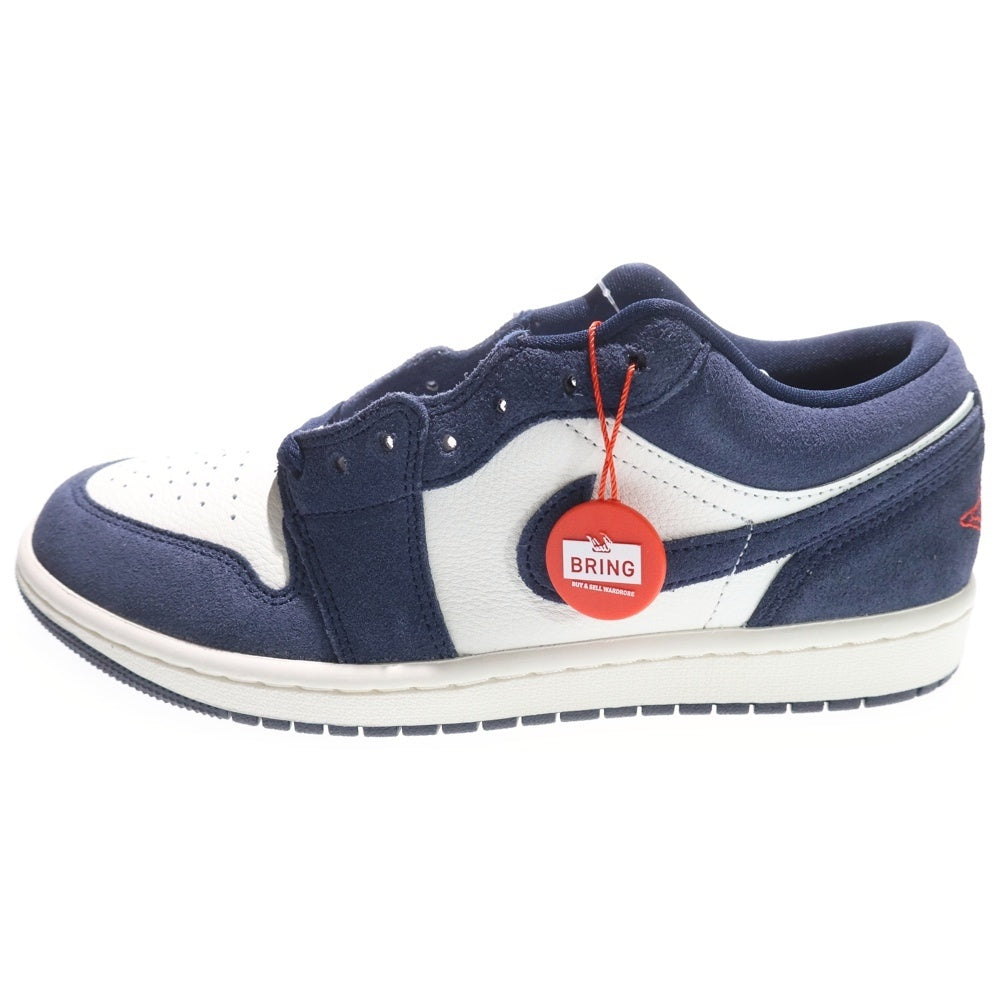 NIKE(ナイキ) AIR JORDAN 1 LOW OBSIDIAN エア ジョーダン ワン オブシディアン ローカットスニーカー ネイビー US8.5/26.5cm IO7448-400