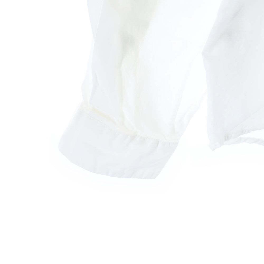 STONE ISLAND(ストーンアイランド) EMBROIDERED LOGO SHIRT エンブロイダリー ロゴ ロングスリーブ コットンシャツ ホワイト 691512501