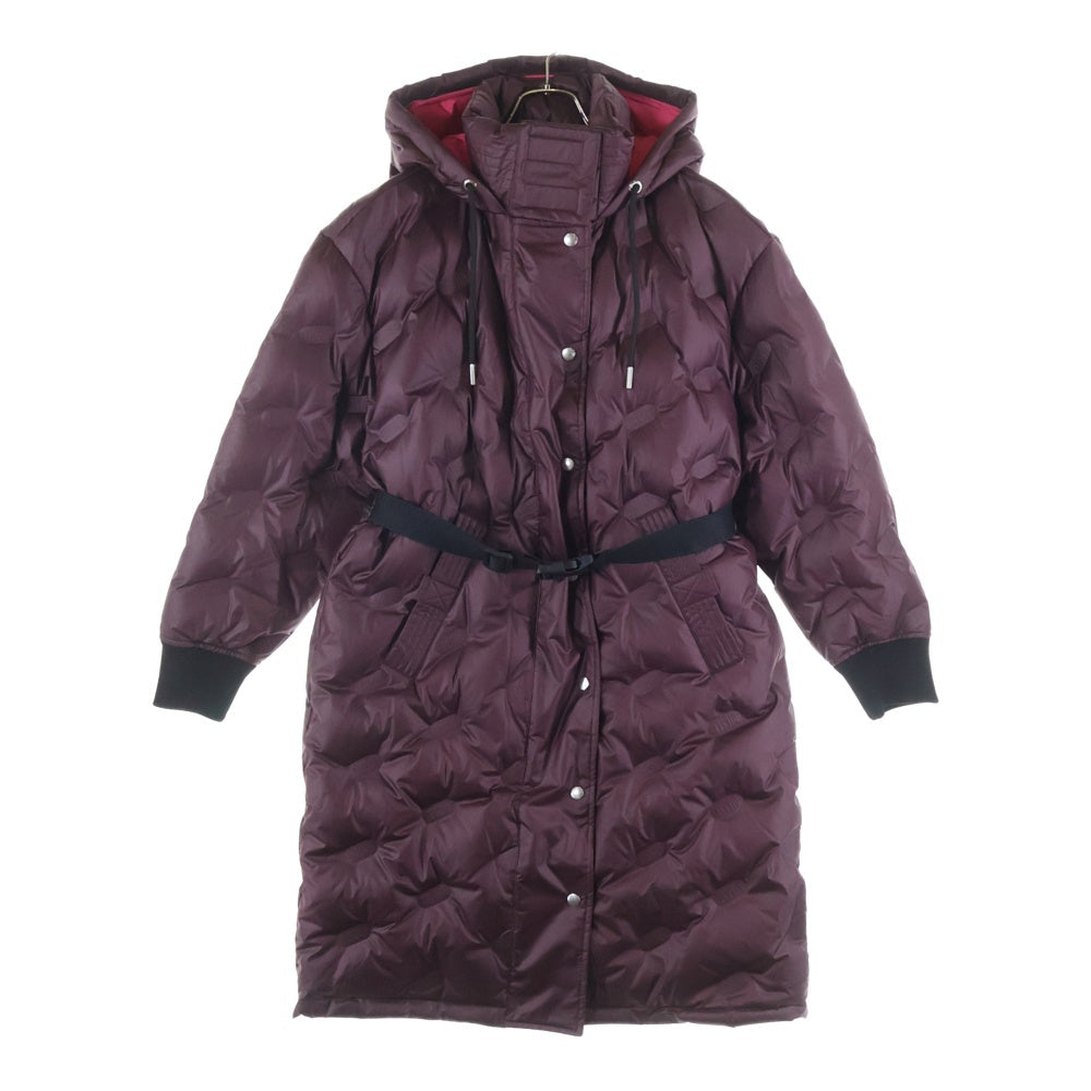DIESEL(ディーゼル) W-LALLA JACKET フーデッド ダウンコートジャケット ボルドー A00834