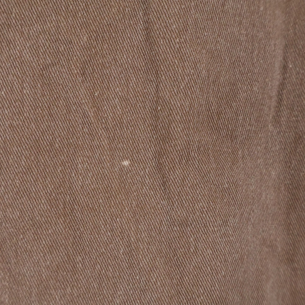 SUPREME(シュプリーム) 16SS Twill Half Zip ツイル ハーフジップ 半袖 シャツ ブラウン