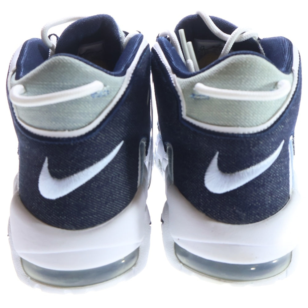 NIKE(ナイキ) AIR MORE UPTEMPO 96 DENIM エアモアアップテンポ デニム ローカットスニーカー レディース インディゴ US7.5/25.5cm CJ6125-100