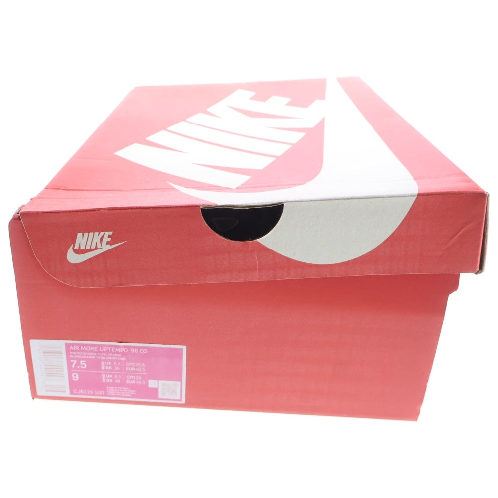 NIKE(ナイキ) AIR MORE UPTEMPO 96 DENIM エアモアアップテンポ デニム ローカットスニーカー レディース インディゴ US7.5/25.5cm CJ6125-100