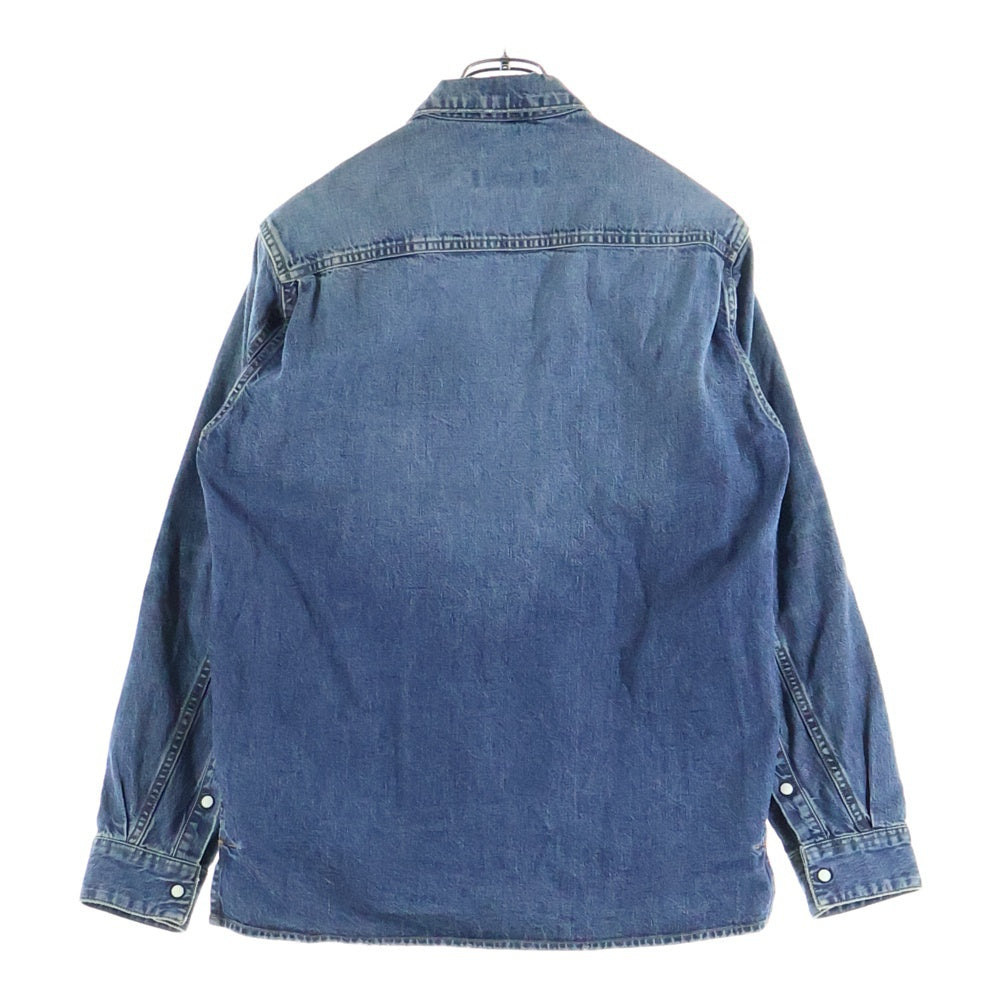 nonnative(ノンネイティブ) 23SS RANCHER SHIRT JACKET COTTON 10oz DENIM VW ランチャー シャツ ジップアップデニムジャケット インディゴ NN-SJ4202