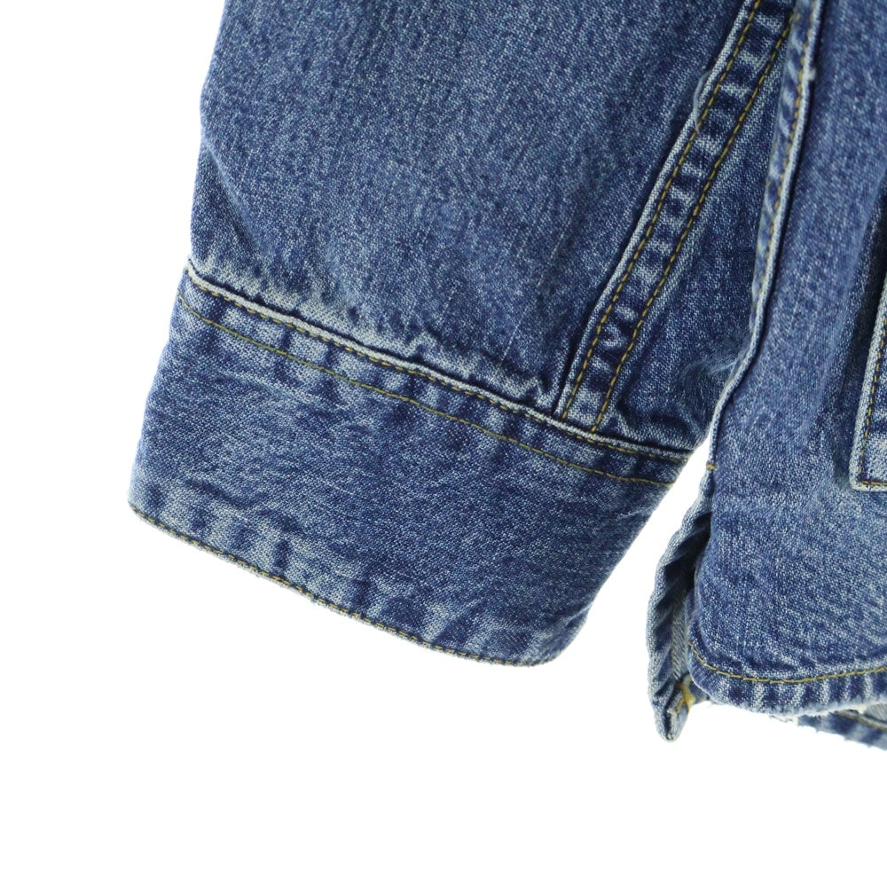 nonnative(ノンネイティブ) 23SS RANCHER SHIRT JACKET COTTON 10oz DENIM VW ランチャー シャツ ジップアップデニムジャケット インディゴ NN-SJ4202
