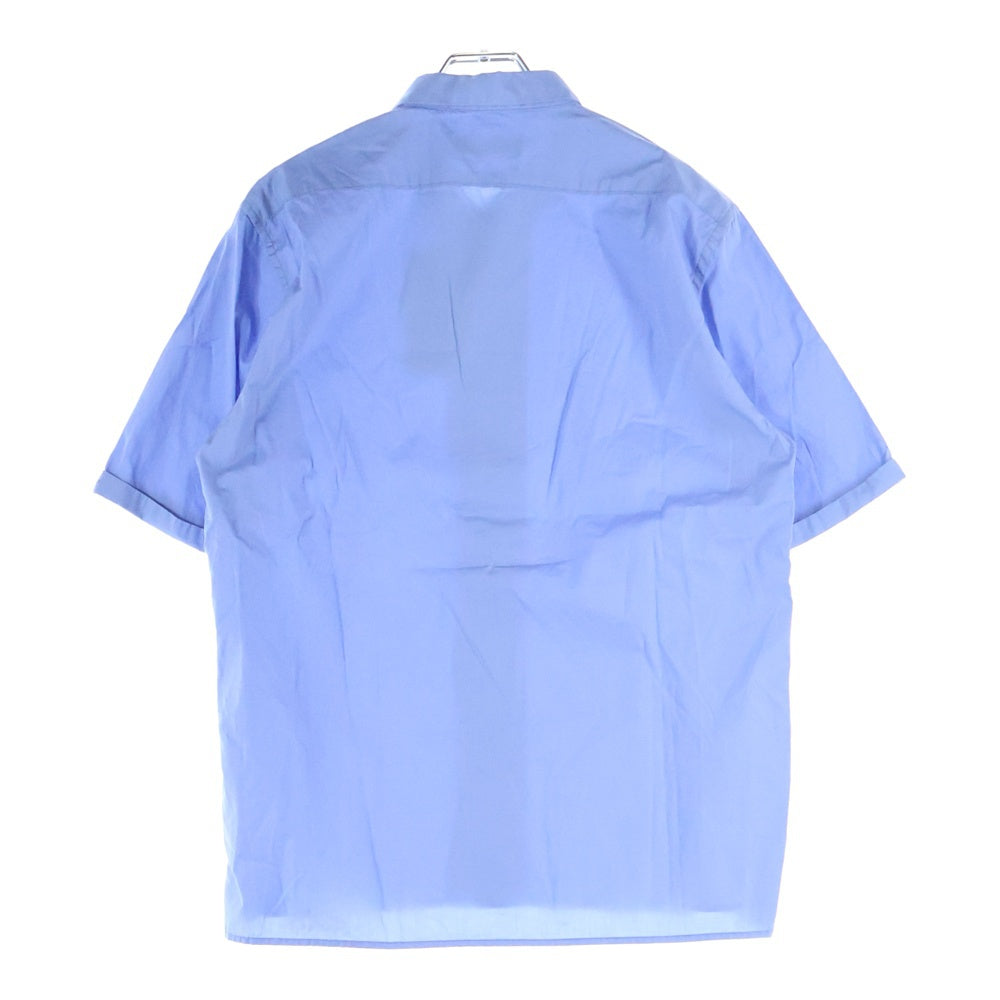 nonnative(ノンネイティブ) 17SS CLEAK SHIRT S/S COTTON BROAD クリーク ブロード ショートスリーブ コットンシャツ ブルー NN-S3124