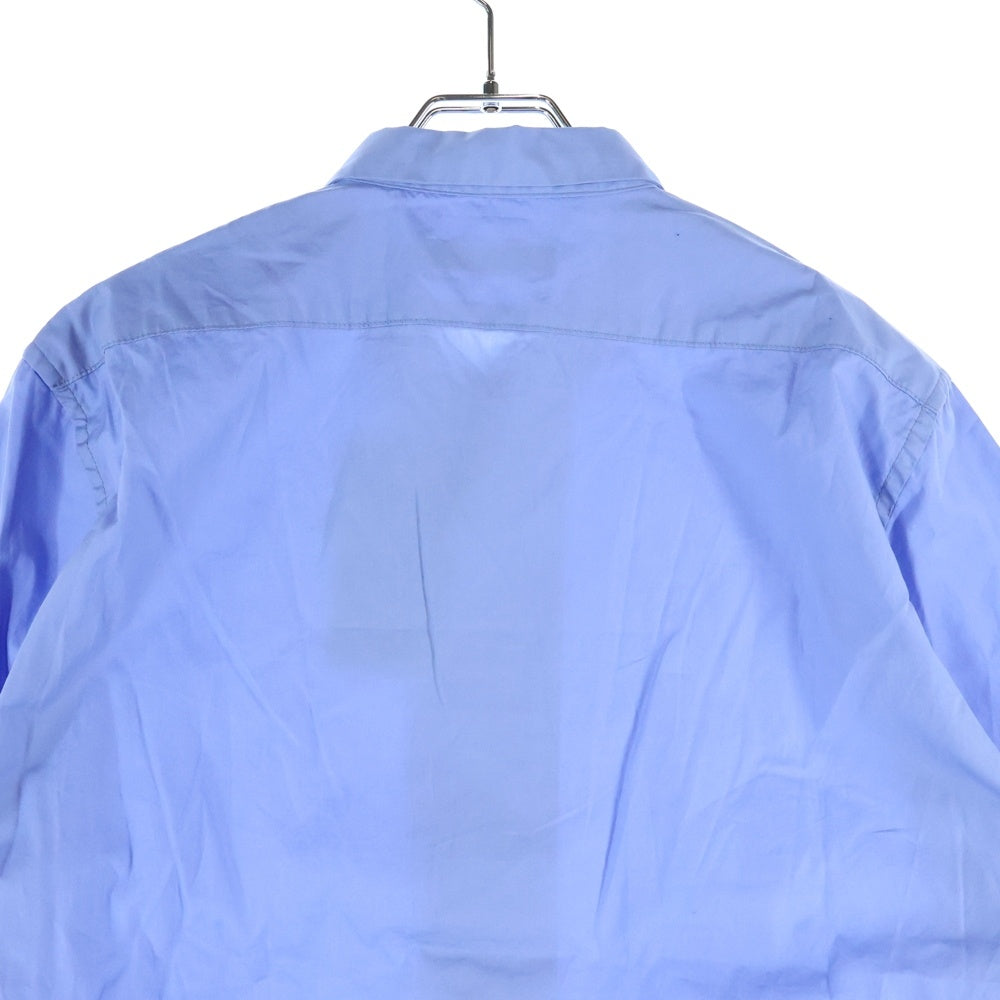 nonnative(ノンネイティブ) 17SS CLEAK SHIRT S/S COTTON BROAD クリーク ブロード ショートスリーブ コットンシャツ ブルー NN-S3124