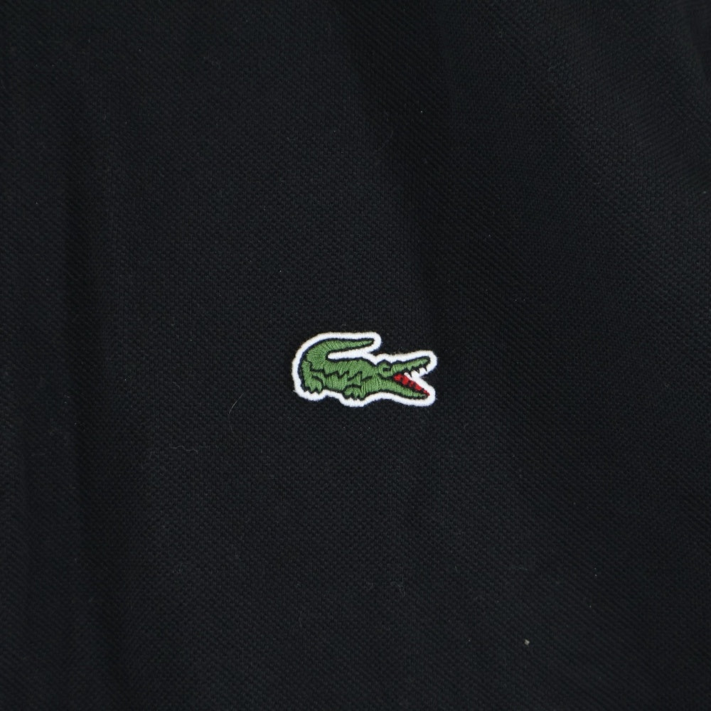 nonnative(ノンネイティブ) 16SS ×LACOSTE カノコ ショートスリーブ ノーカラーポロシャツ ブラック TH910P