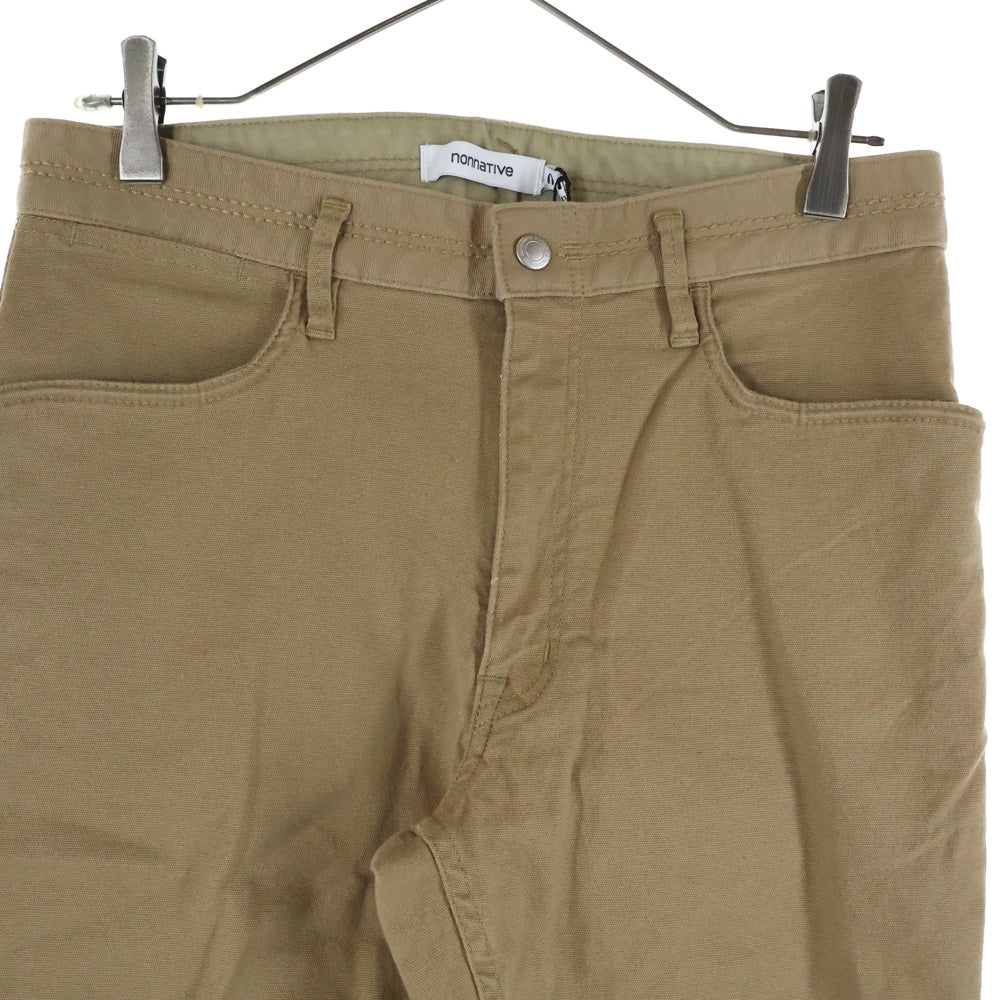 nonnative(ノンネイティブ) DWELLER 5P JEANS DROPPED FIT C/P OXFORD STRETCH ドウェラー ドロップド フィット オックスフォード ストレッチ ファイブパネル デニムパンツ NN-P3803