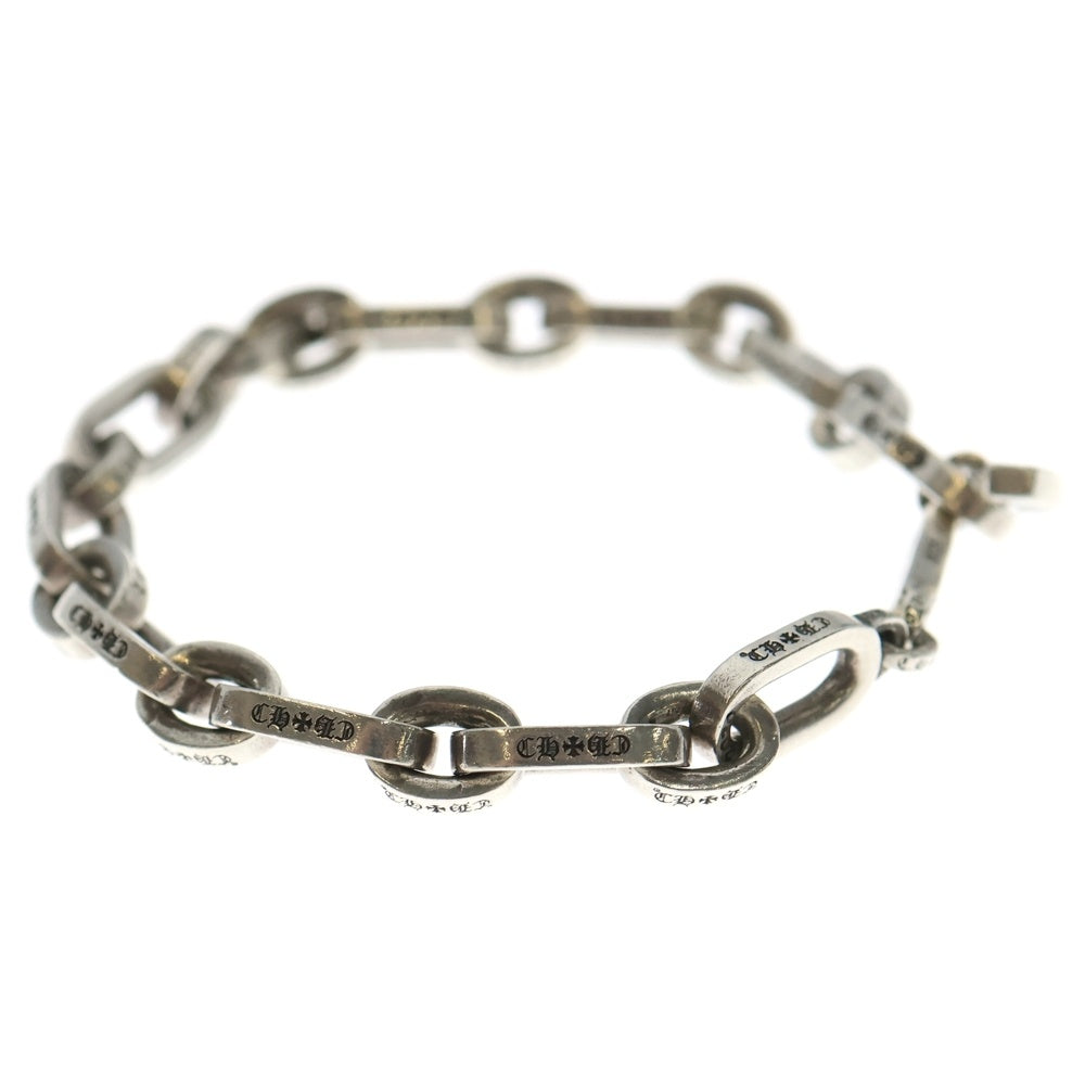 CHROME HEARTS(クロムハーツ) PAPER E CHAIN/ペーパーEチェーン シルバーブレスレット 10LINK