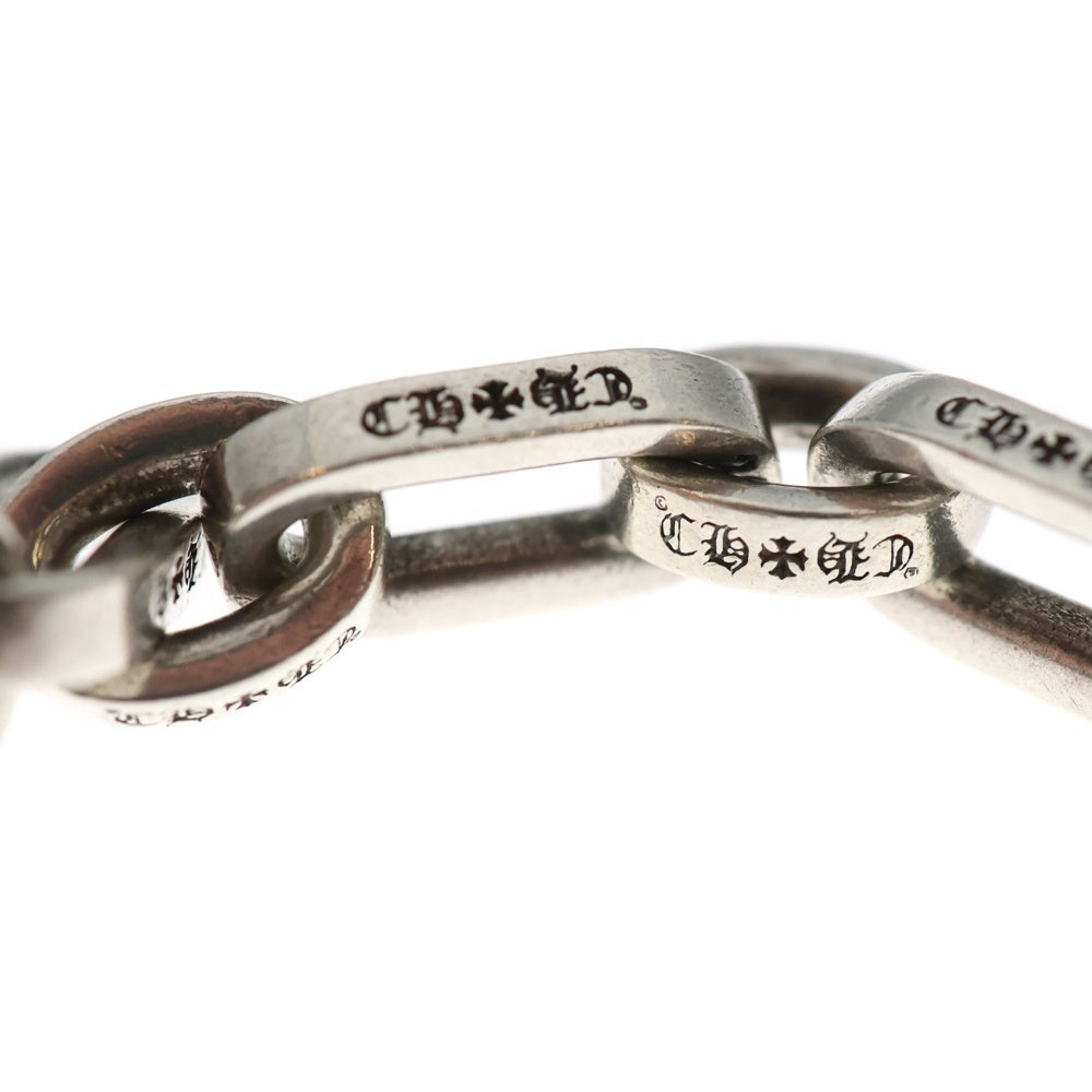 CHROME HEARTS(クロムハーツ) PAPER E CHAIN/ペーパーEチェーン シルバーブレスレット 10LINK