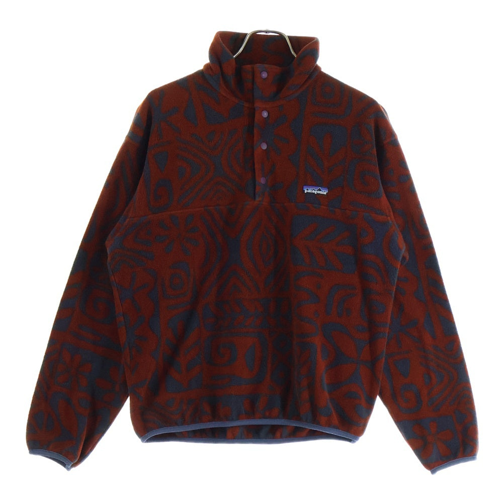 パタゴニア 90s シンチラスナップT 柄物 S?XS? フリースジャケット PATAGONIA(パタゴニア) 90S VINTAGE SYNCHILLA シンチラ スナップT