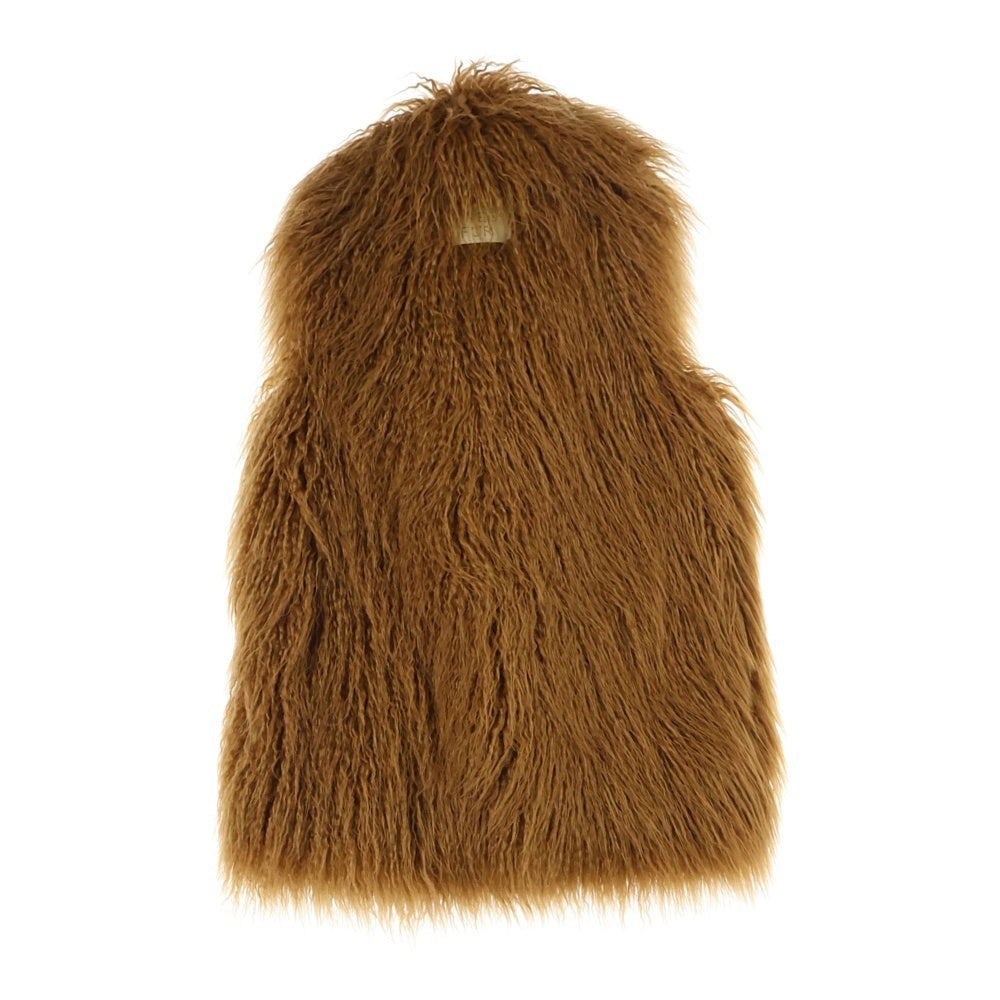 STELLA McCARTNEY(ステラマッカートニー) フロントフック ファーベスト ブラウン レディース 398228 SFB07