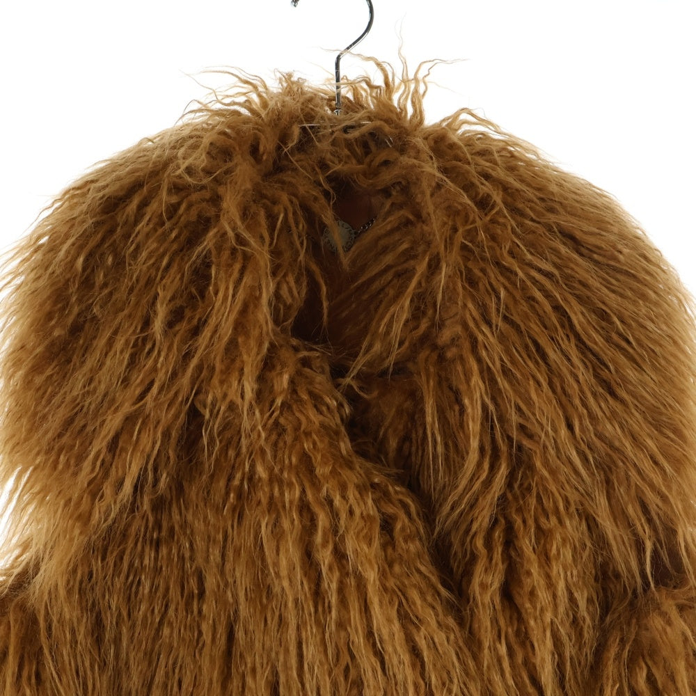 STELLA McCARTNEY(ステラマッカートニー) フロントフック ファーベスト ブラウン レディース 398228 SFB07