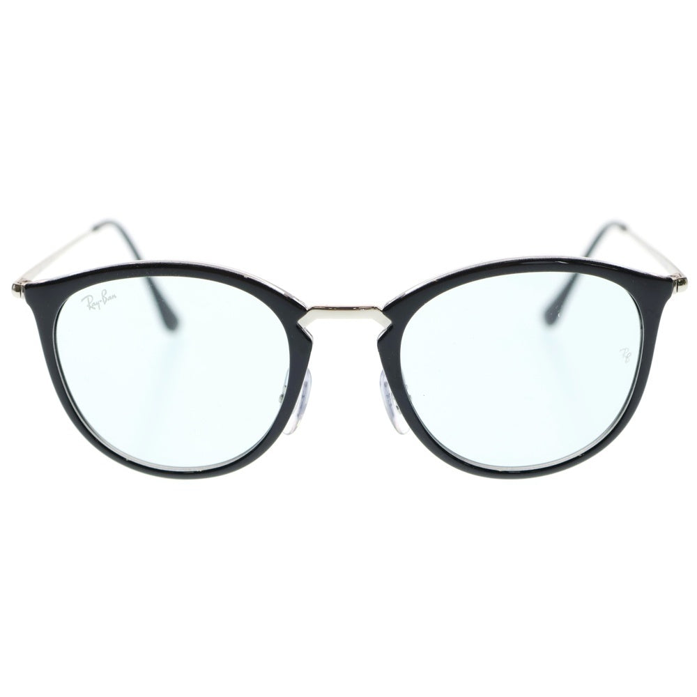 Ray Ban(レイバン) サイドロゴデザイン ウェリントン カラーレンズ サングラス メガネ ブラック RB7140