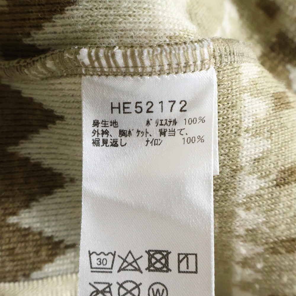 HELLY HANSEN(ヘリーハンセン) ファイバーパイル ジャガード 胸ポケット ボアジャケット ブラウン HE52172