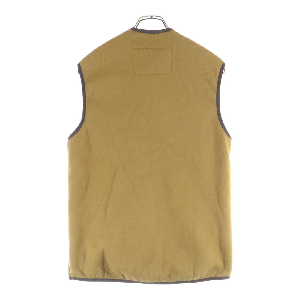 Barbour(バブアー) WARM PILE WAISTCOAT ZIP IN LINER ウォーム パイル ウエストコート ジップイン ライナー ベスト ブラウン MLI0004 BR31