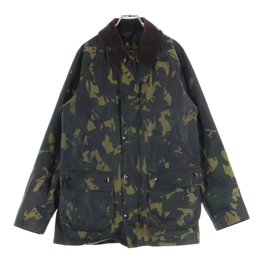 Barbour(バブアー) SL BEDALE ビデイル カモフラージュ柄 ジップアップ オイルドジャケット マルチ 1202315
