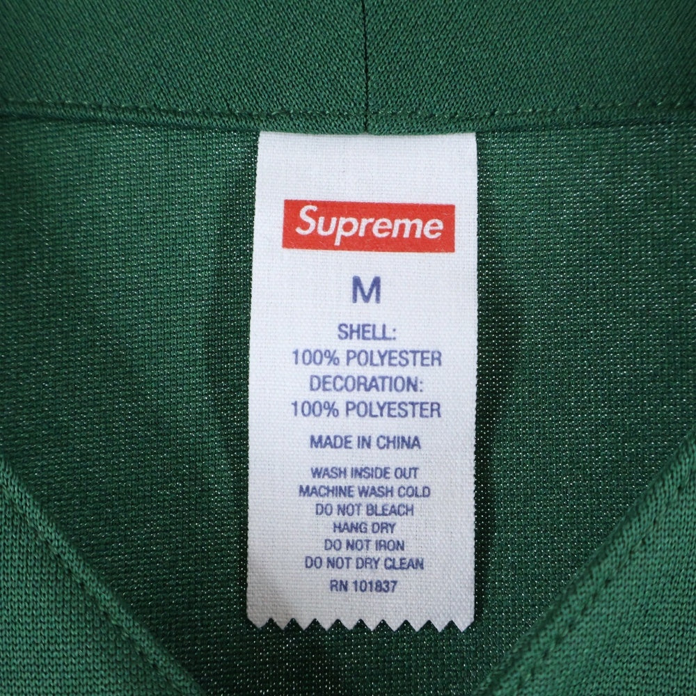 SUPREME(シュプリーム) 24AW Alpha Omega Baseball Jersey アルファ オメガ ベースボールジャージー 半袖シャツ グリーン