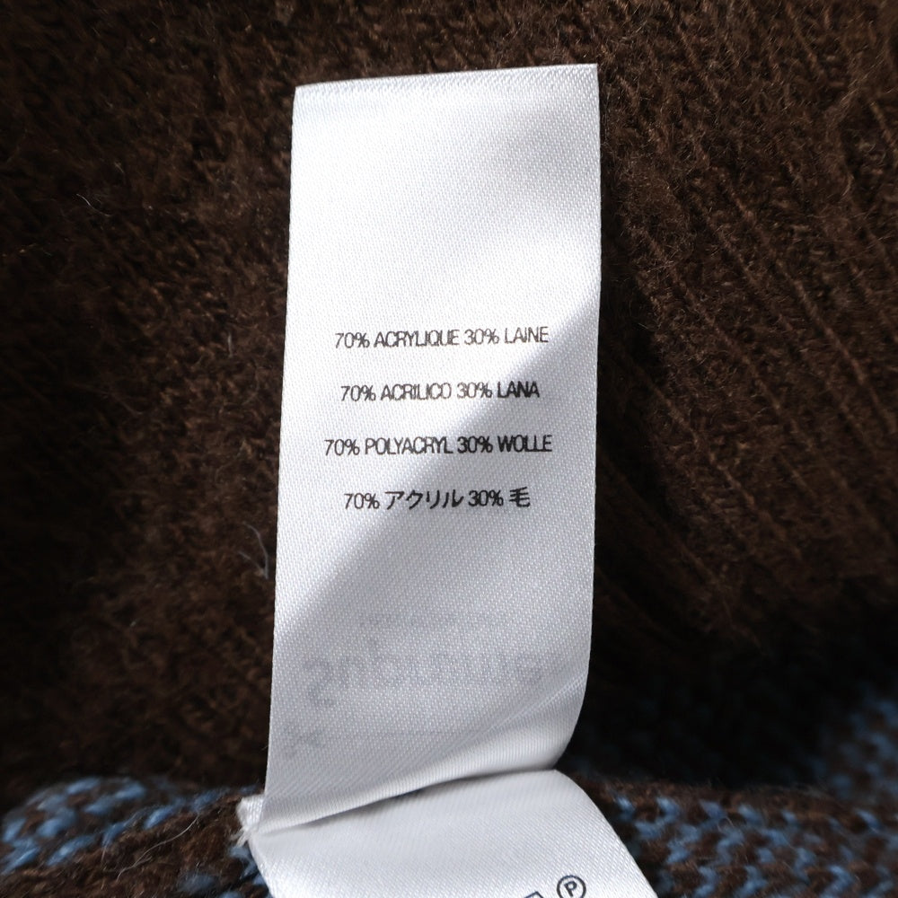 SUPREME(シュプリーム) 24AW Back Stripe Sweater バックストライプ ニットスウェット セーター ブラウン