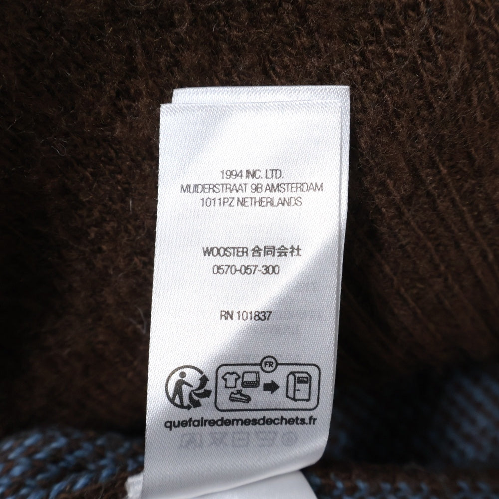 SUPREME(シュプリーム) 24AW Back Stripe Sweater バックストライプ ニットスウェット セーター ブラウン