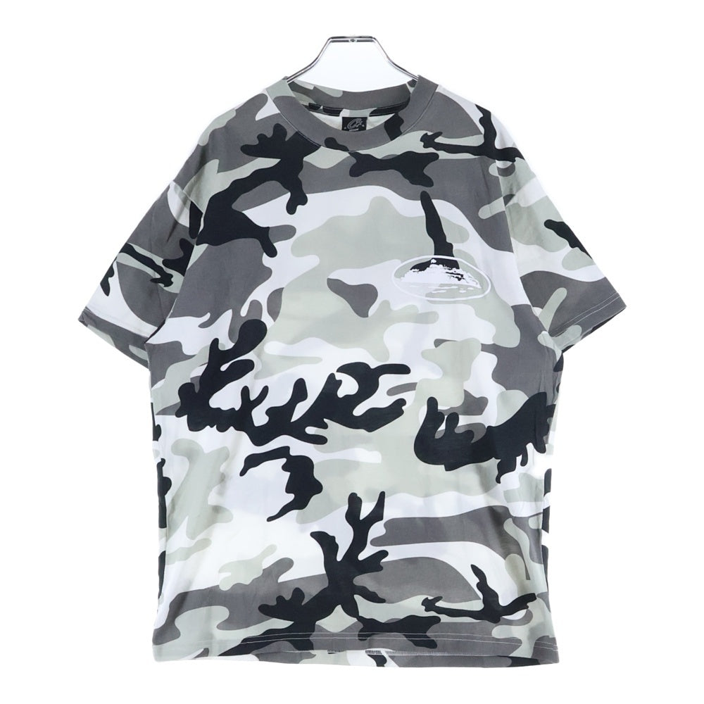 Corteiz(コーテイズ) Island Puff Print Tee Arctic Camo アイランドパフ アークティックカモ プリント半袖Tシャツ カットソー グレー