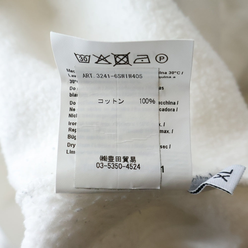 AUTRY(オートリー) WE THE ACTION PEOPLE ウィーザアクションピープル クルーネックスウェット トレーナー ホワイト SWIW 405W