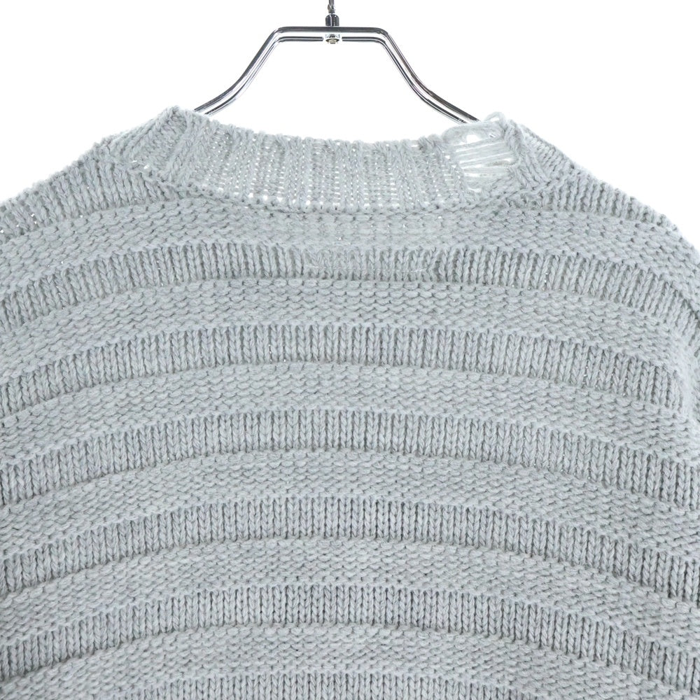 MM6 Maison Margiela(エムエムシックスメゾンマルジェラ) WOOL JUMPER SILVER ウールジャンパー プルオーバーニット レディース グレー S52HL0031