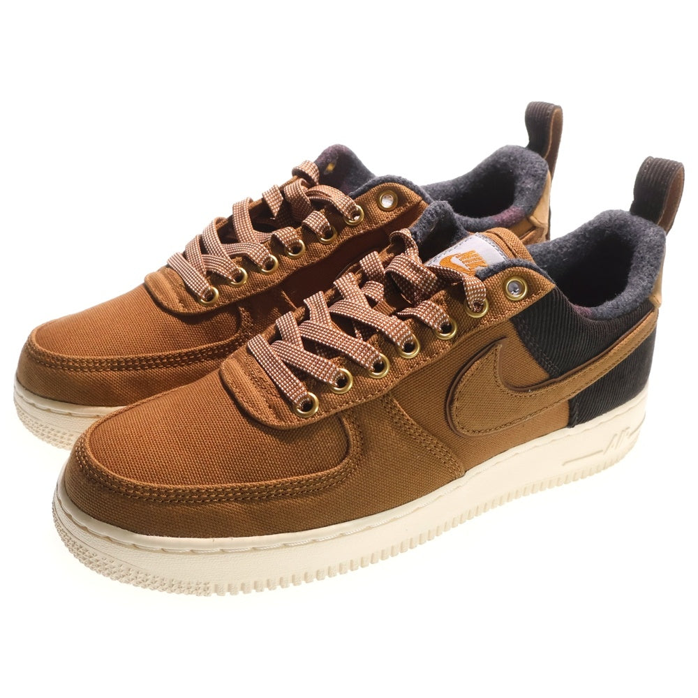 NIKE(ナイキ) ×CARHARTT WIP AIR FORCE 1 LOW ALE BROWN カーハートWIP アフォース1 エールブラウン ローカットスニーカー ブラウン US8.5/26.5cm AV4113-200