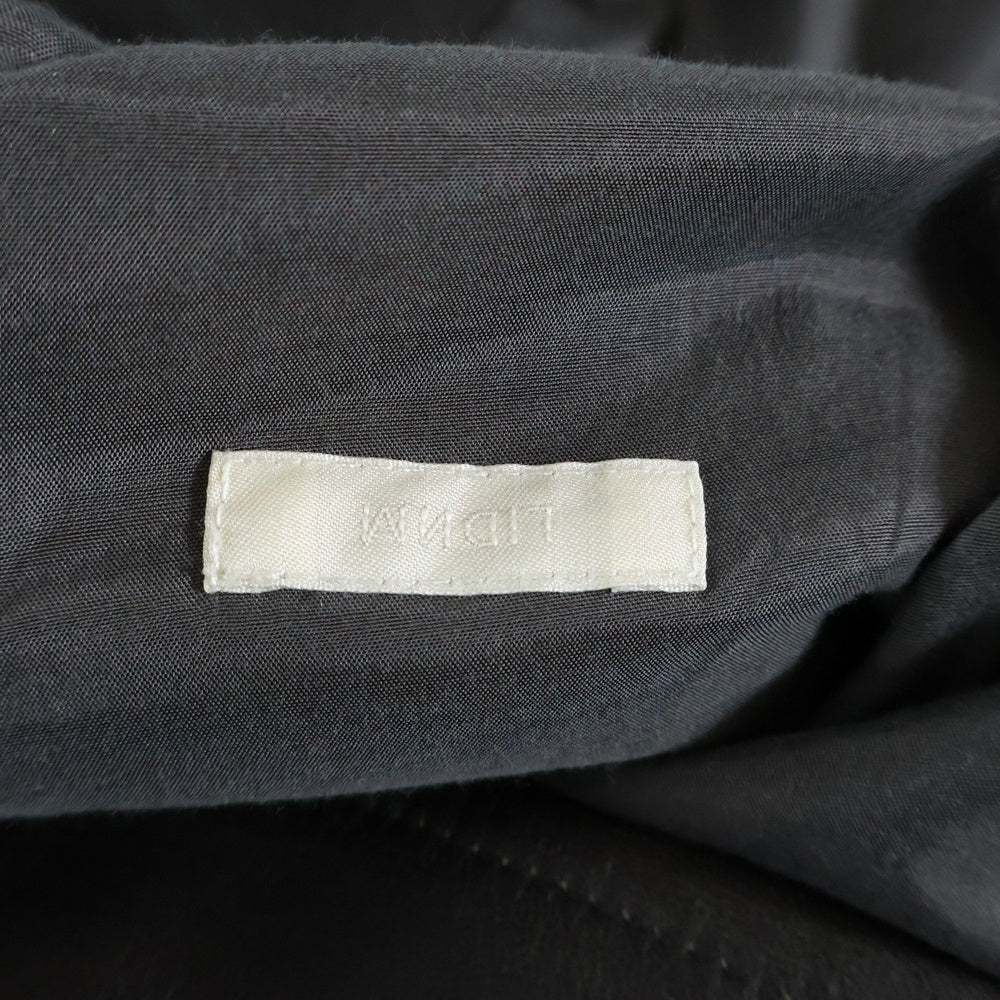 LIDnM(リドム) 25SS VINTAGE WASHED LEATHER ZIP ヴィンテージ加工 ウォッシュド ジップアップ シープレザージャケット ブラウン LM25SS02666