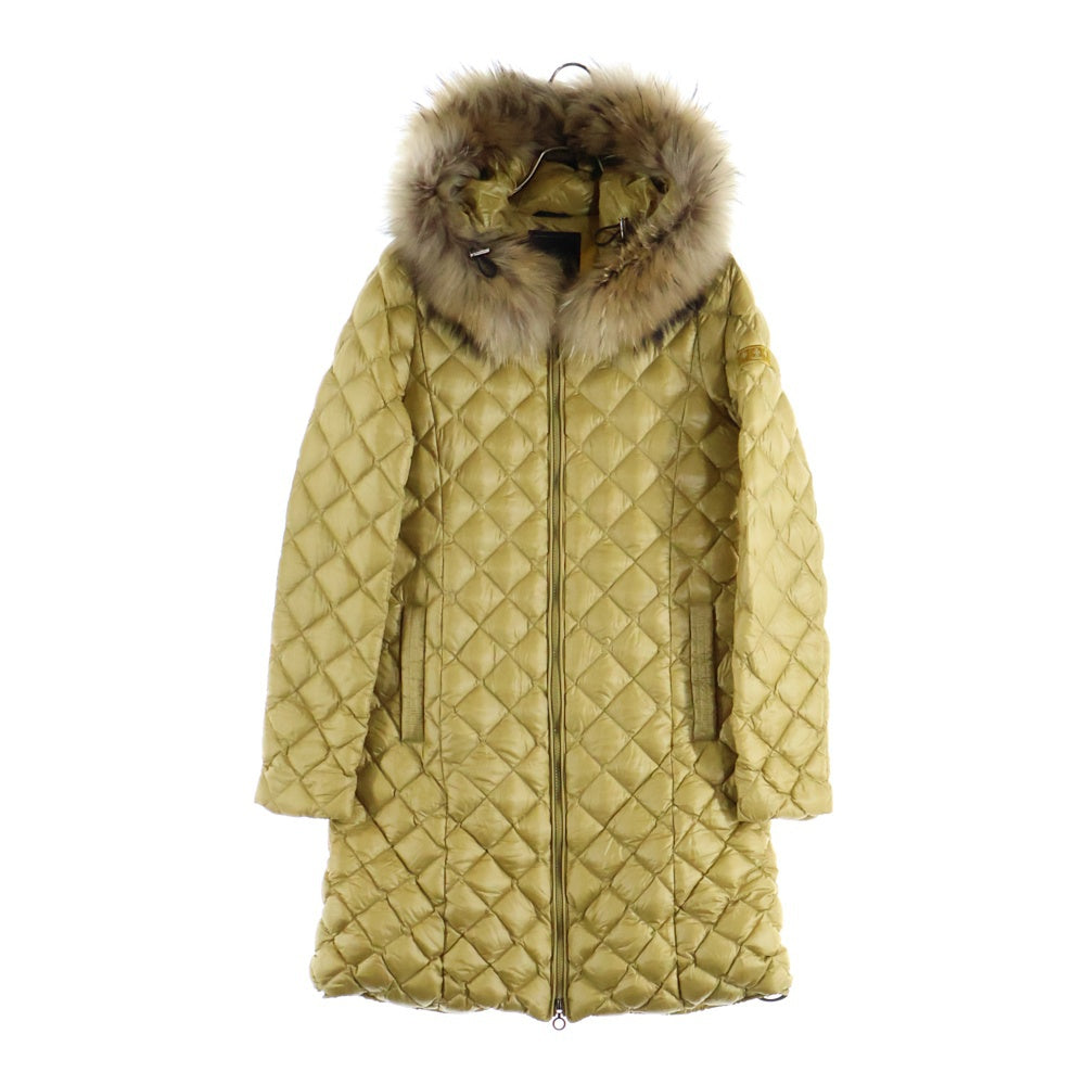 TATRAS(タトラス) 14AW DEADIA ファーフーデッド キルティング ダウン 