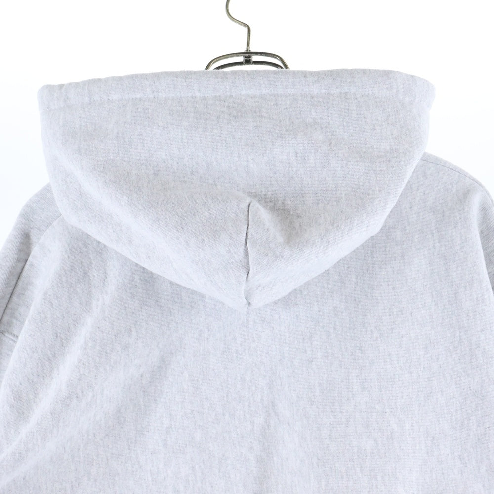 VERDY(ベルディ) ×YUKI TSUNODA HOODIE フロントキャラクタープリント スウェット プルオーバーパーカー グレー