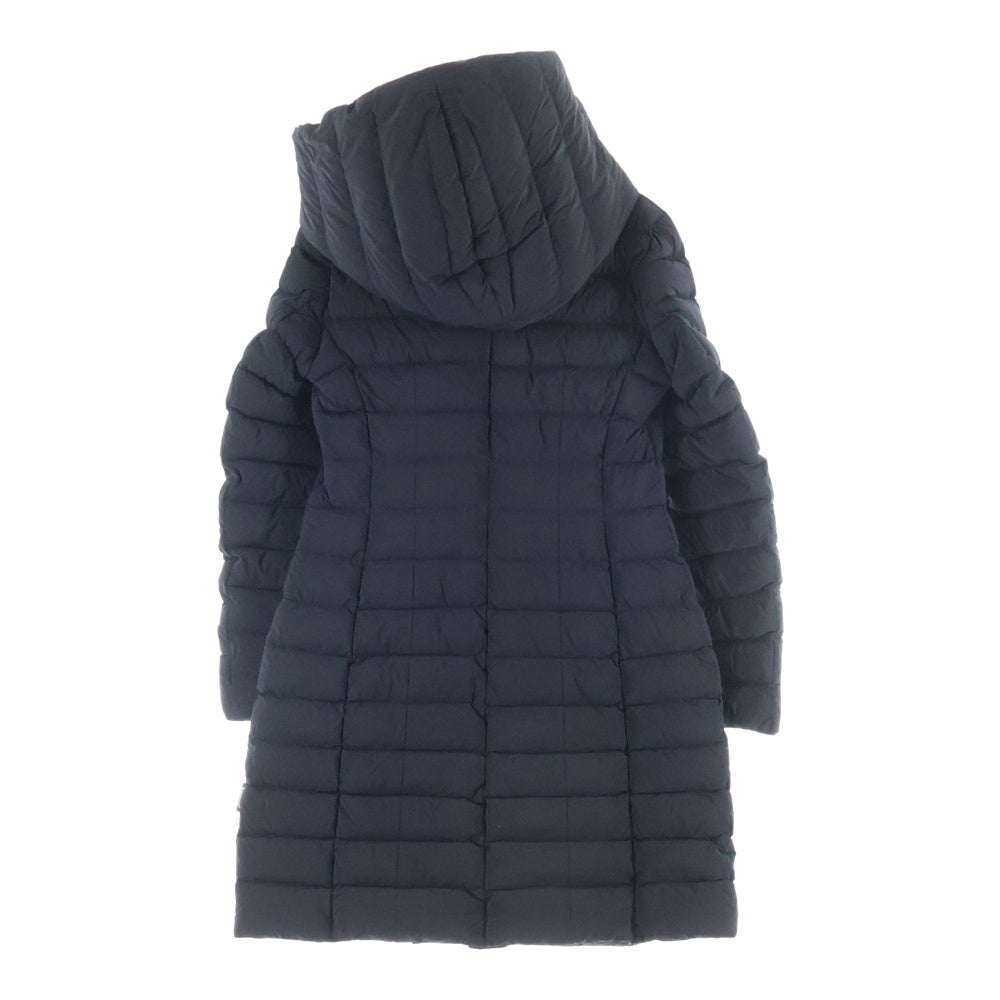 MONCLER(モンクレール) 18AW BARGE ナイロン フーデッド ダウンコート ジャケット レディース ブラック D20934936890