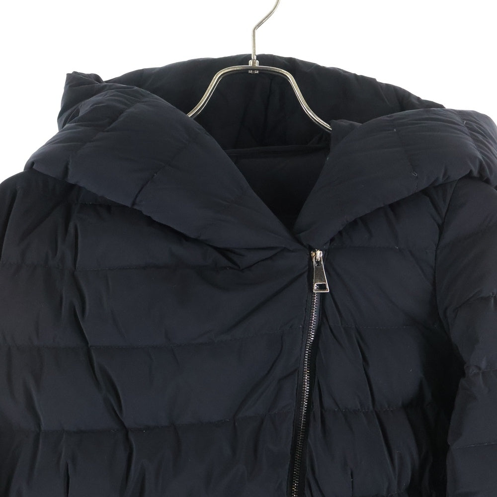 MONCLER(モンクレール) 18AW BARGE ナイロン フーデッド ダウンコート ジャケット レディース ブラック D20934936890