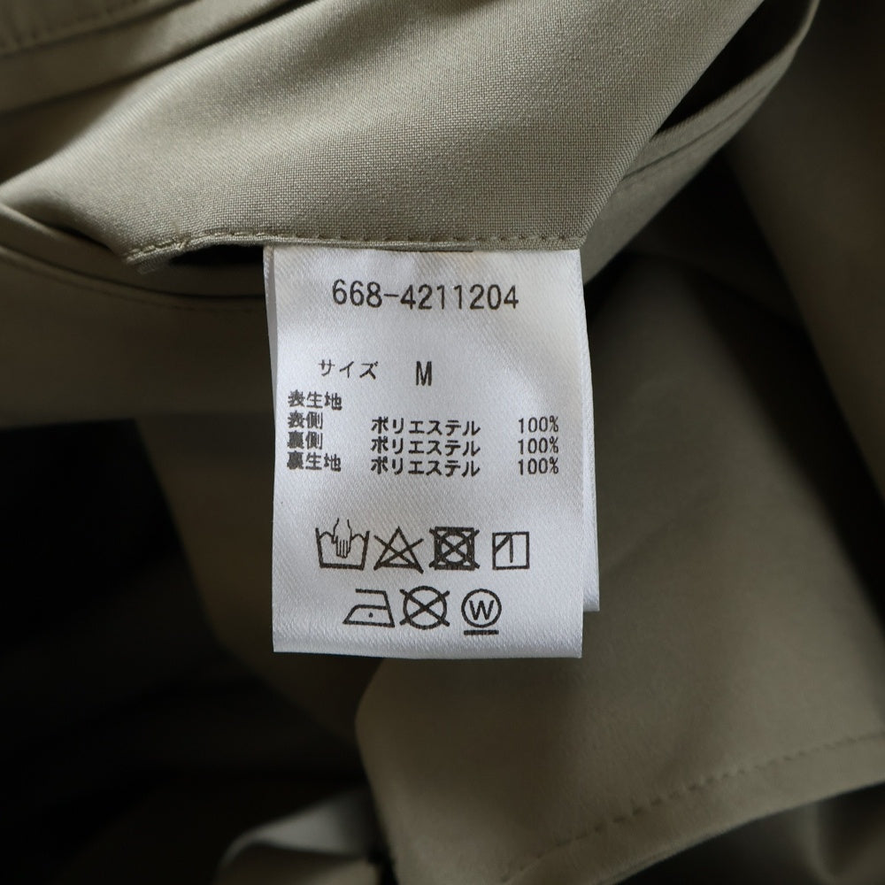 UMBRO(アンブロ) HOTEL PALACE オテルパラス スリーレイヤー撥水 ドルマンオフィサーテック コート ベージュ 668-4211204